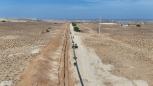 Execucao Nova Conduta Adutora_BR6_No 32 Baia Farta